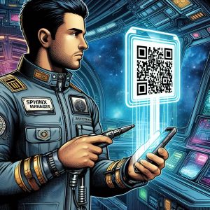Un simple scan du QR code présent sur le matériel permet de consulter sa fiche et son carnet de maintenance